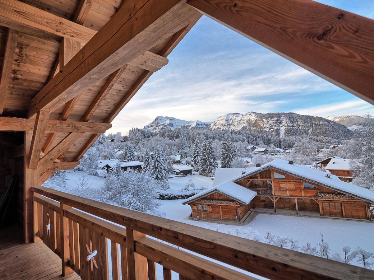 Chalet Arpitan - Les Carroz - Grand Massif Екстер'єр фото