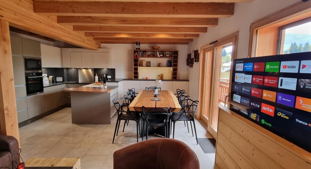 Chalet Arpitan - Les Carroz - Grand Massif Екстер'єр фото