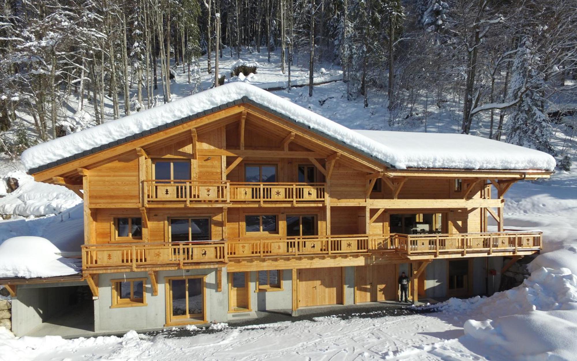 Chalet Arpitan - Les Carroz - Grand Massif Екстер'єр фото