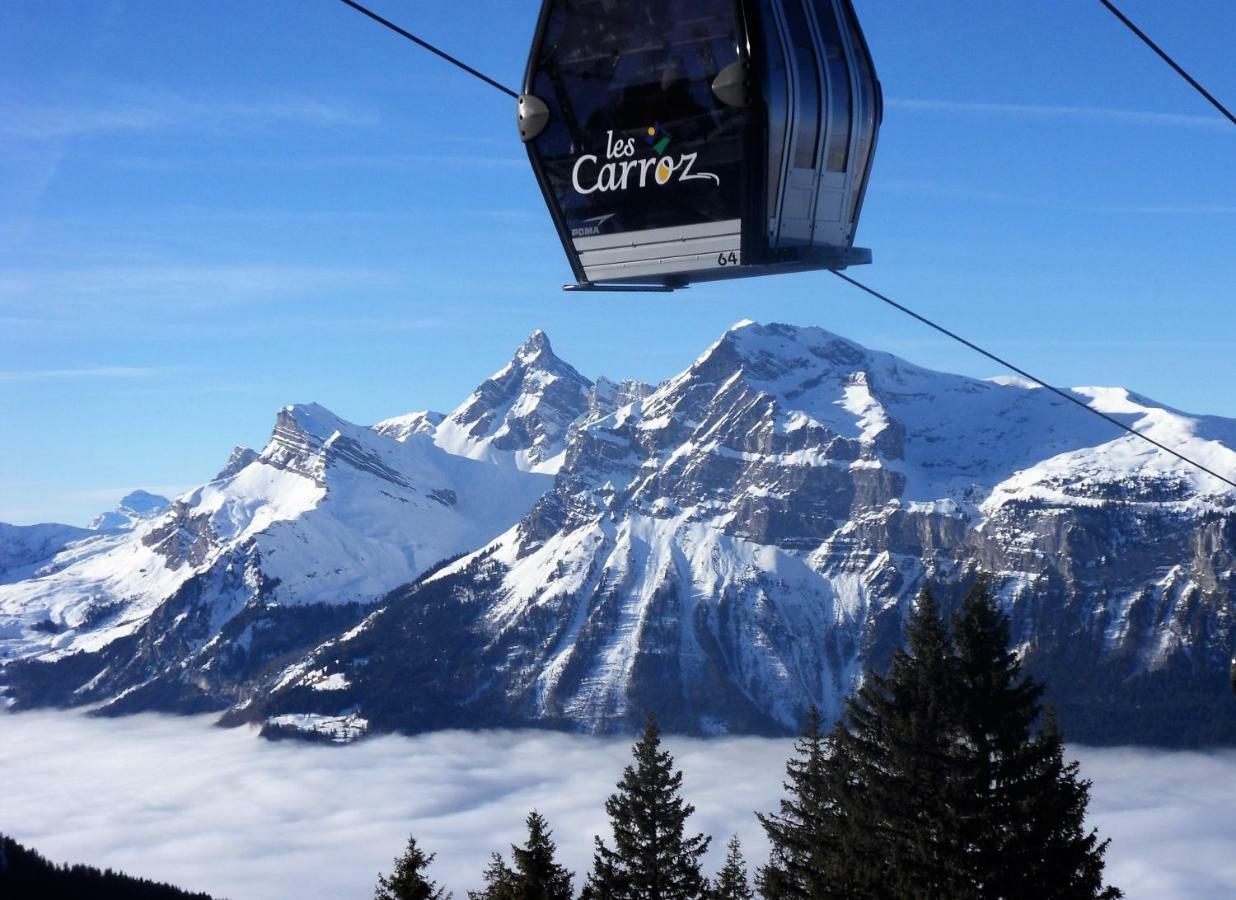 Chalet Arpitan - Les Carroz - Grand Massif Екстер'єр фото